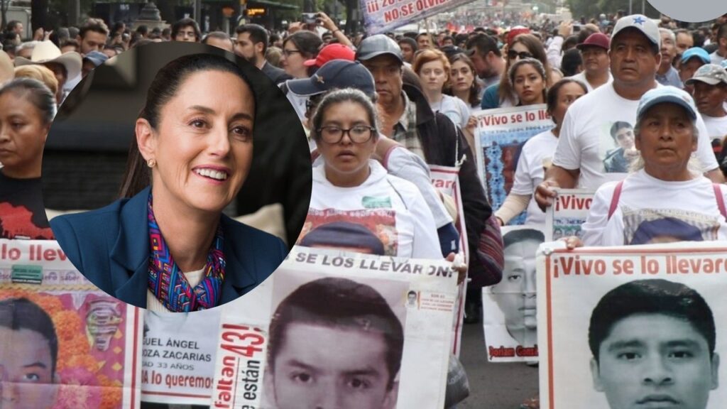 Claudia Sheinbaum y un nuevo enfoque en la búsqueda de los estudiantes de Ayotzinapa