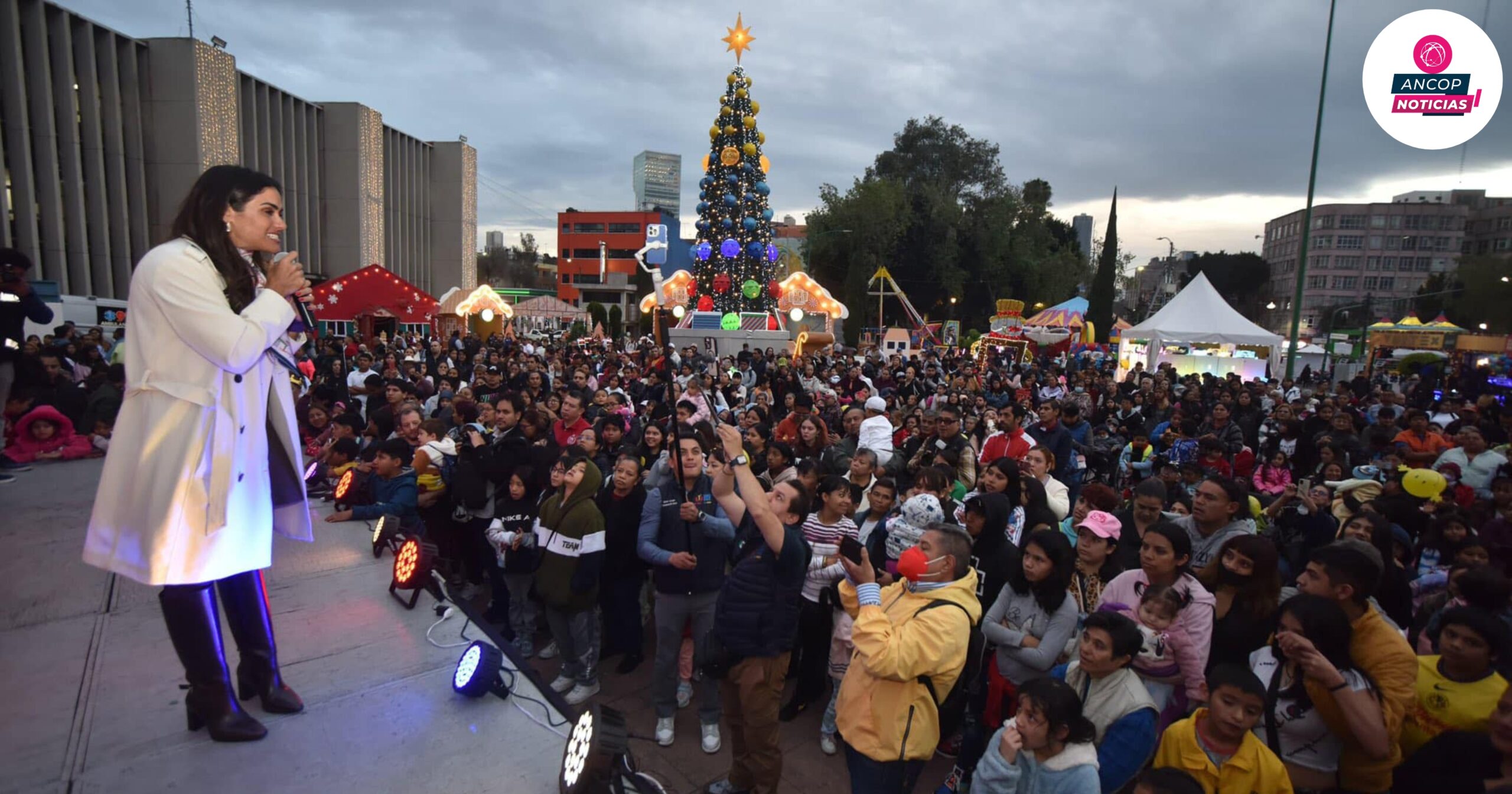 La Alcaldía Cuauhtémoc celebró el día de reyes con una gran fiesta para la comunidad