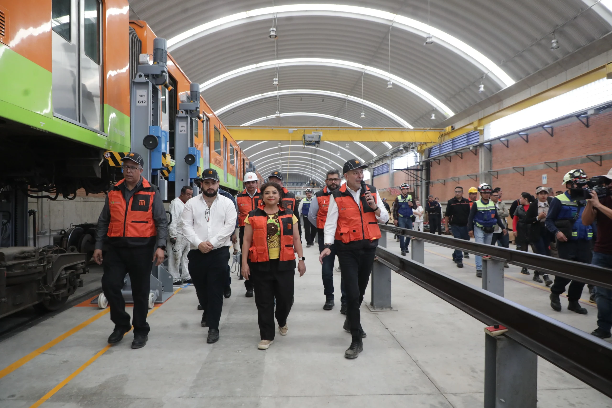 La línea A del metro se convertirá en el corazón de la movilidad en la metrópoli: jefa de gobierno Clara Brugada