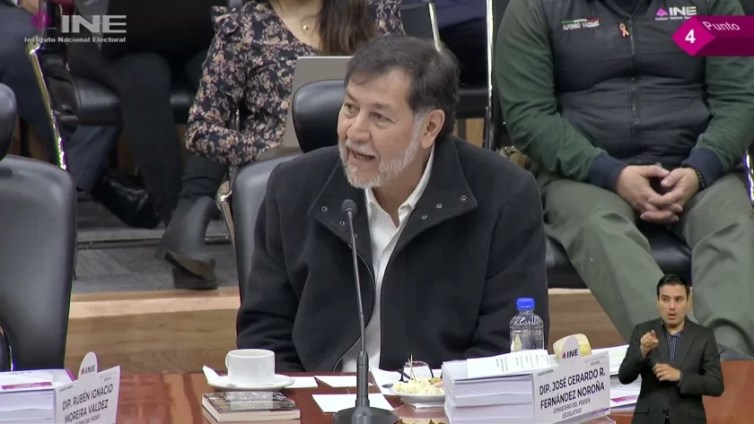 Fernández Noroña: «Las candidaturas judiciales van al INE, quieran o no quieran»