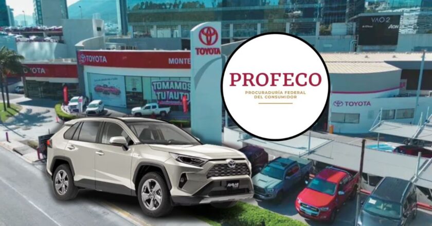 Profeco y Toyota Motor Sales de México llaman a revisión a más de mil 400 automóviles de tres modelos