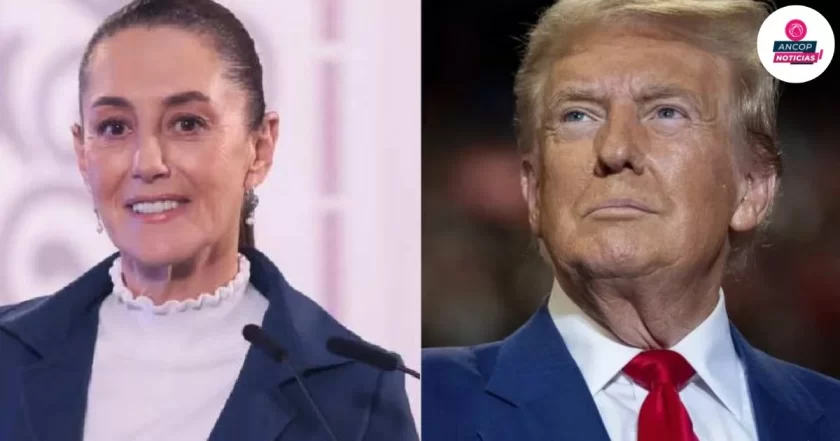 Claudia Sheinbaum y Trump