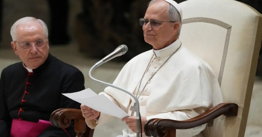El Papa León XIV