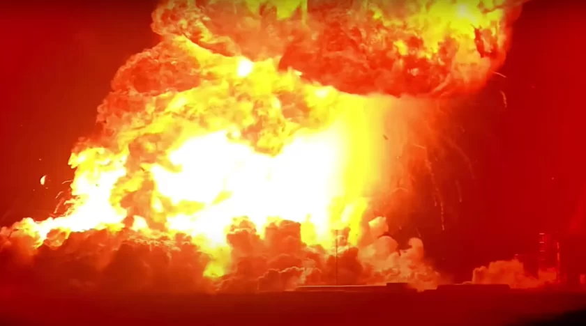 explosión