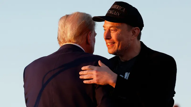 trump y musk