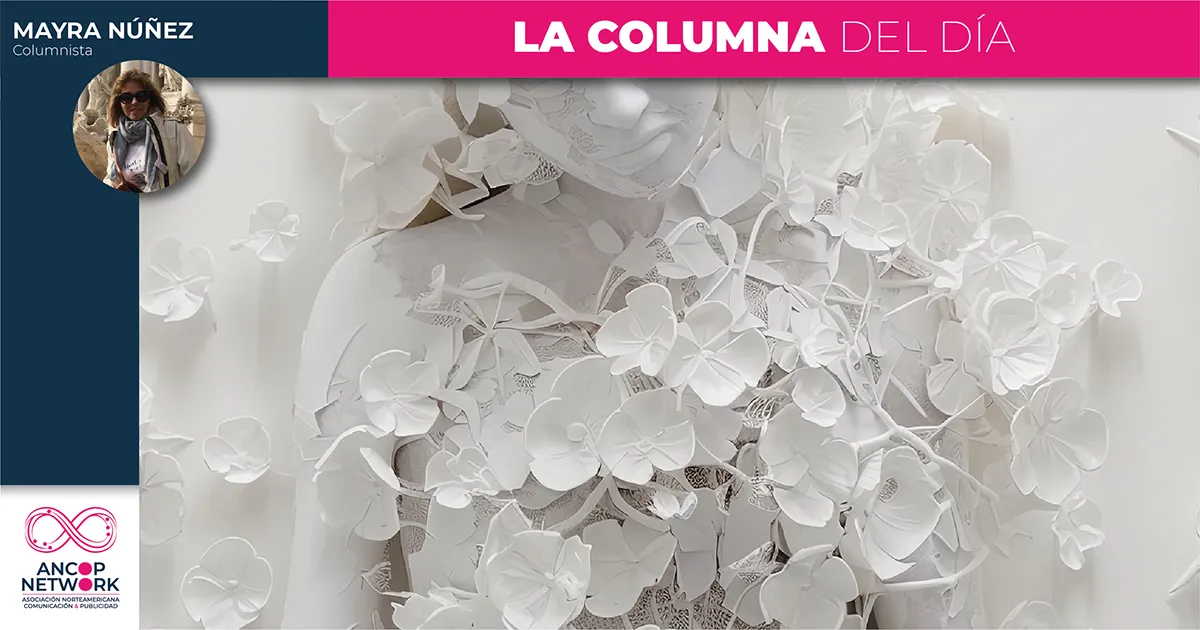 lienzo-columna de Mayra Núñez