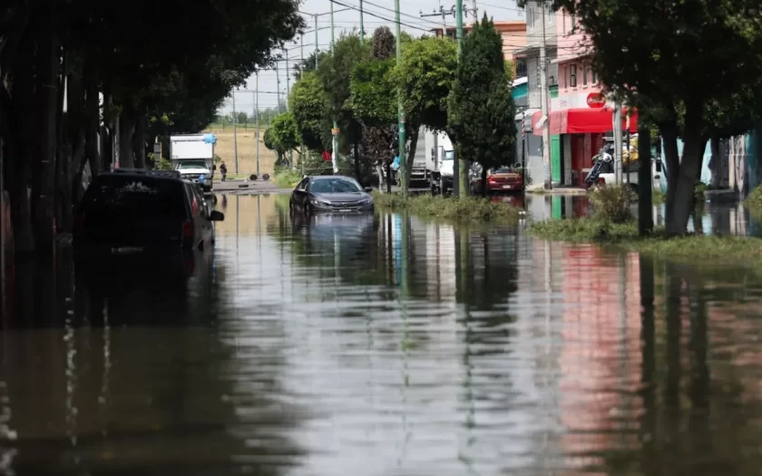 Operativo de emergencia por intensas lluvias
