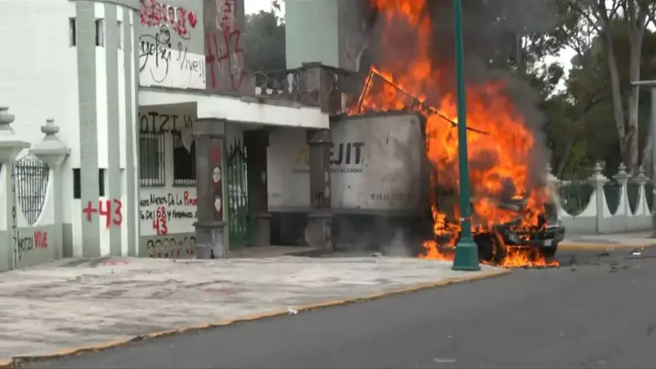 Protesta por Ayotzinapa