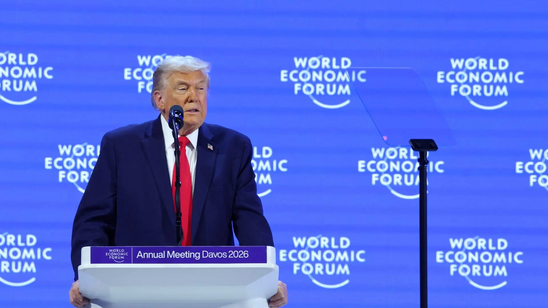 Trump frena aranceles a Europa tras sacudir Davos