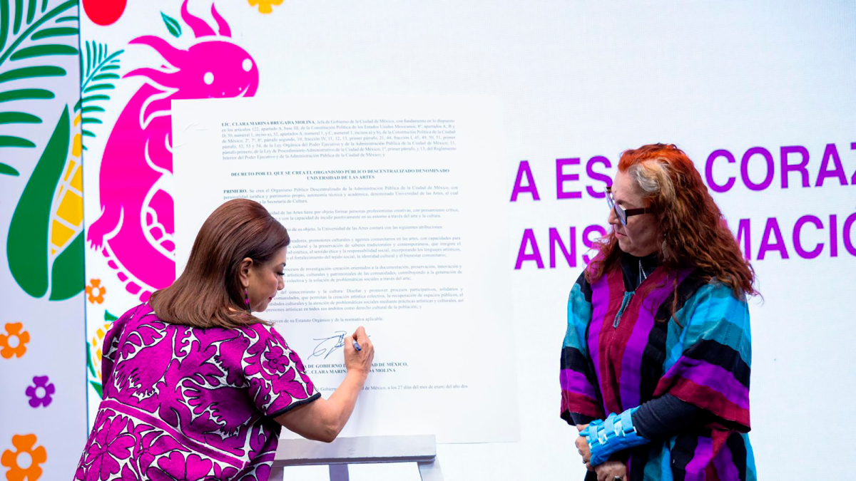 CDMX construirá la Universidad de las Artes con inversión de 390 millones de pesos