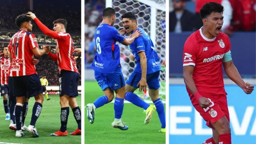 Toluca, Cruz Azul y Chivas