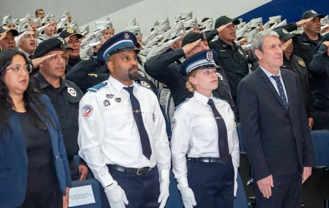 policía