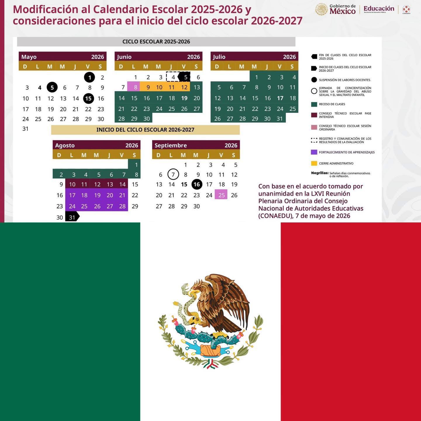 calendario sep