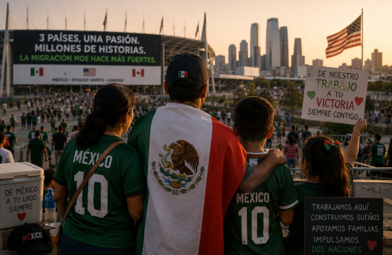 El Mundial que derriba muros