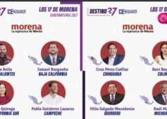 Morena perfila candidaturas para 2027 Morena perfila candidaturas para 2027