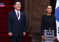 Claudia Sheinbaum recibe al presidente de Corea del Sur en Palacio Nacional: se discuten acuerdos de comercio y cultura