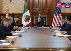 Sheinbaum sostiene encuentro con la Cámara de Comercio de Estados Unidos en Palacio Nacional Sheinbaum sostiene encuentro con la Cámara de Comercio de Estados Unidos en Palacio Nacional
